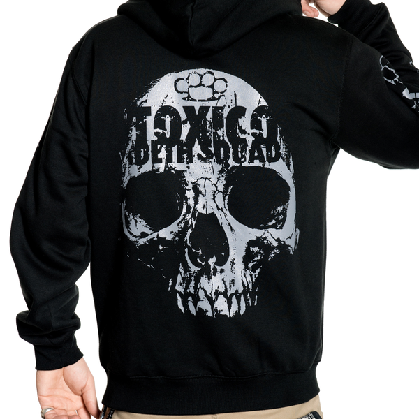 Deth squad zip hood sweater Toxico - Babashope - 4