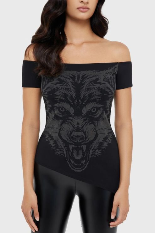 Killstar Nocturnal Wolf top - Babashope - 4