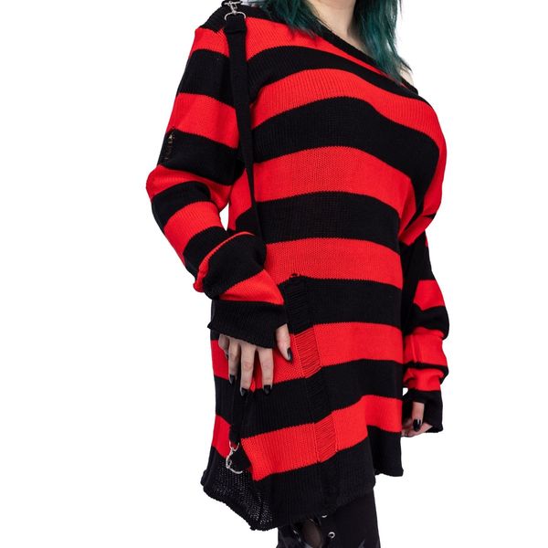 Heartless trui rood/zwart - Babashope - 6