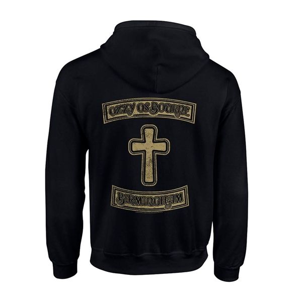 Ozzy osbourne ozzy from birmingham Hooded sweater met rits - Babashope - 2
