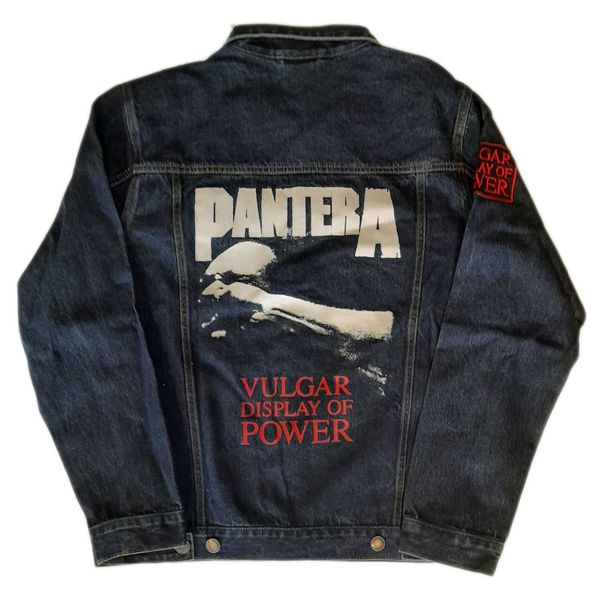 Pantera Denim jacket vulgar display of power - Babashope - 2