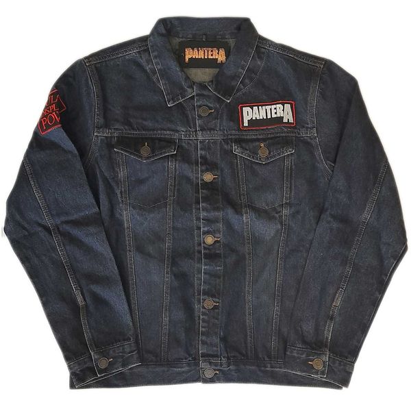 Pantera Denim jacket vulgar display of power - Babashope - 2