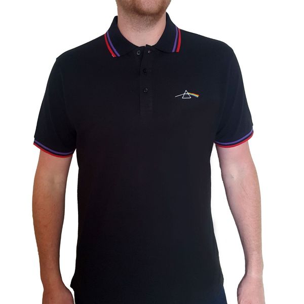 Pink floyd unisex polo shirt Dark side of the moon prism - Babashope - 3