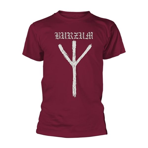 Burzum rune ( maroon) T-shirt - Babashope - 2