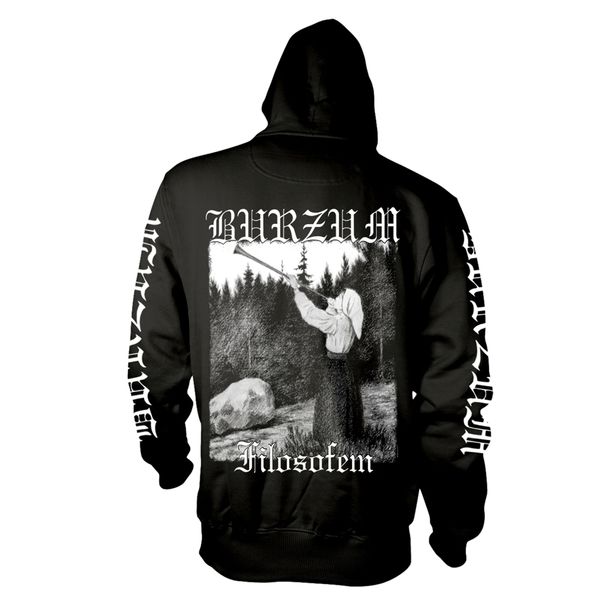 Burzum Filosofem logo (2018) Hooded sweater - Babashope - 3