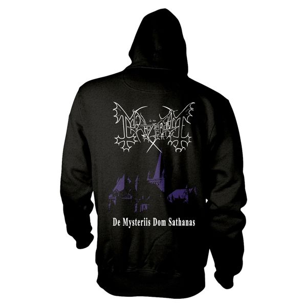 Mayhem De mysteriis dom sathanas sweater met capuchon & rits - Babashope - 2