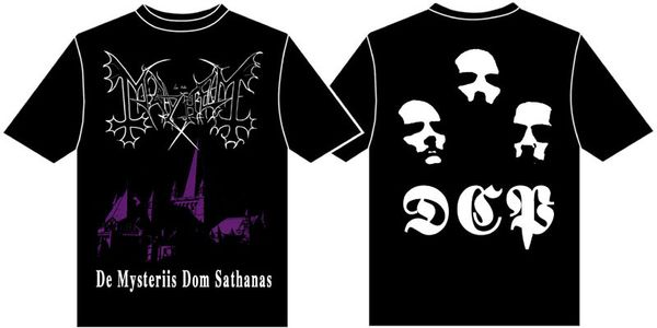 Mayhem De misteriis Dom Sathanas T-shirt - Babashope - 3