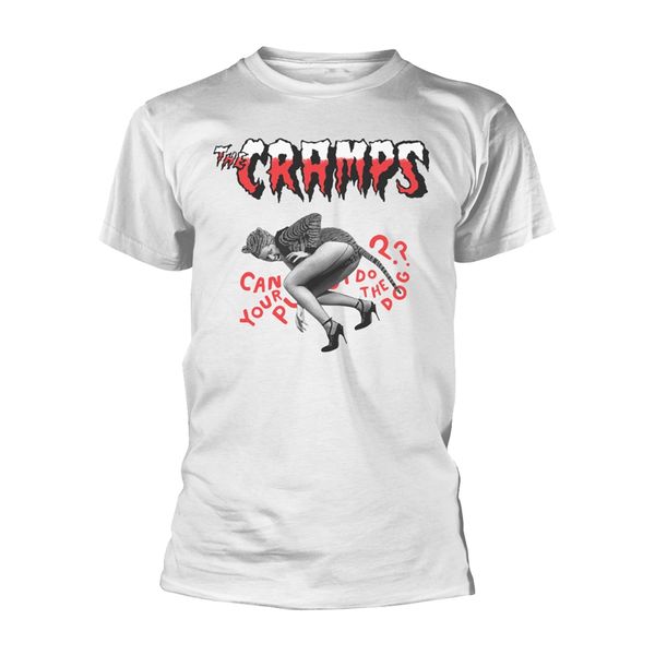 The Cramps Do the dog T-shirt (White) - Babashope - 2