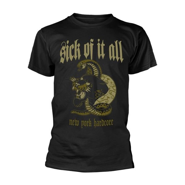 Sick of it all Panther (black) T-shirt - Babashope - 2