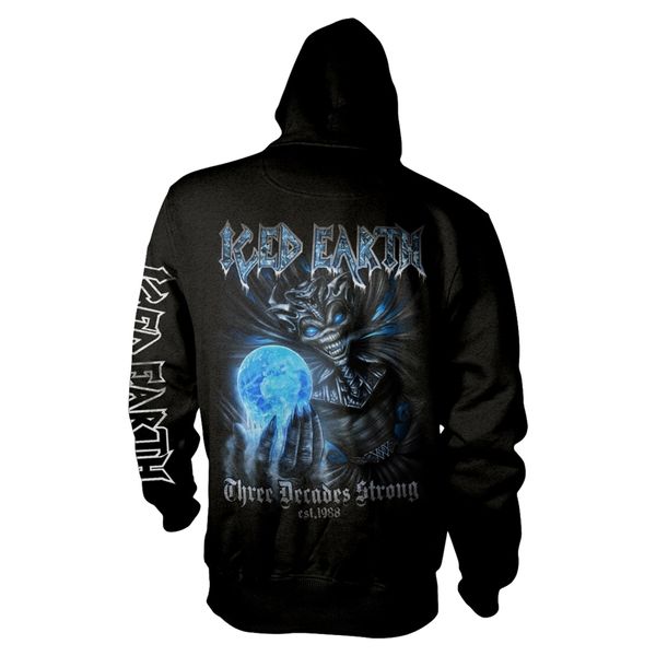 Iced earth Anniversary Zip hooded sweater - Babashope - 3