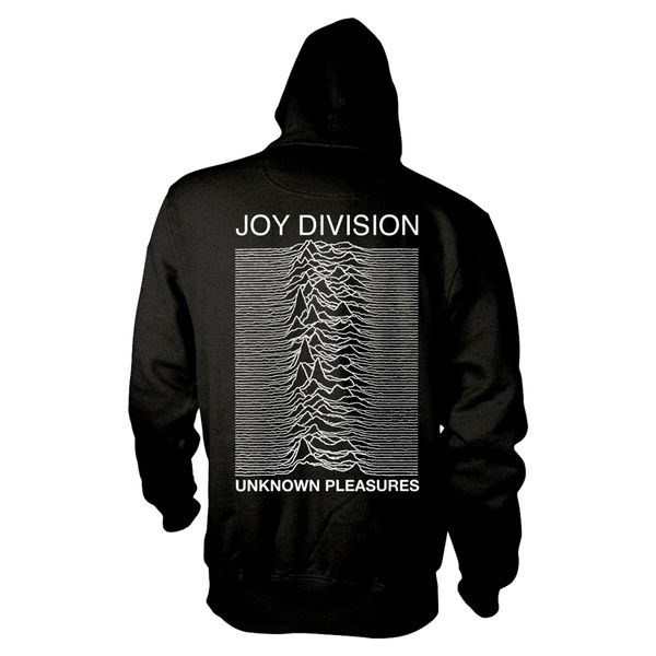 Joy Division Unknown pleasures Sweater met capuchon,rits & zakken - Babashope - 3