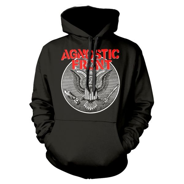 Agnostic front Against all eagle Hooded sweater - Babashope - 3