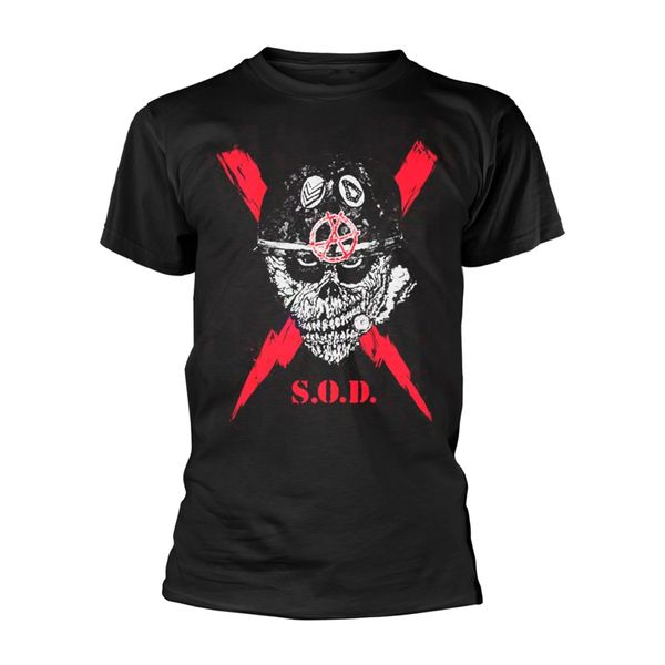 S.O.D (Stormtroopers of death) Scrawled lightning T-Shirt - Babashope - 2