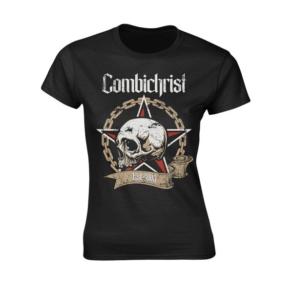 Combi Christ Skull Girlie T-shirt - Babashope - 2