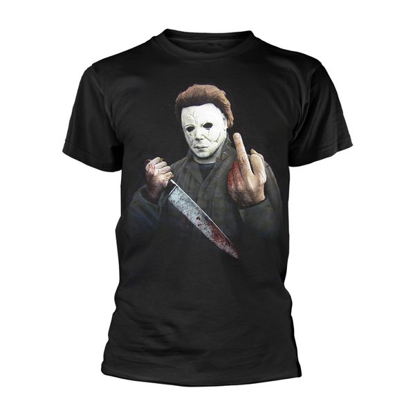 Middle finger (Michael Myers) Halloween T-shirt - Babashope - 2