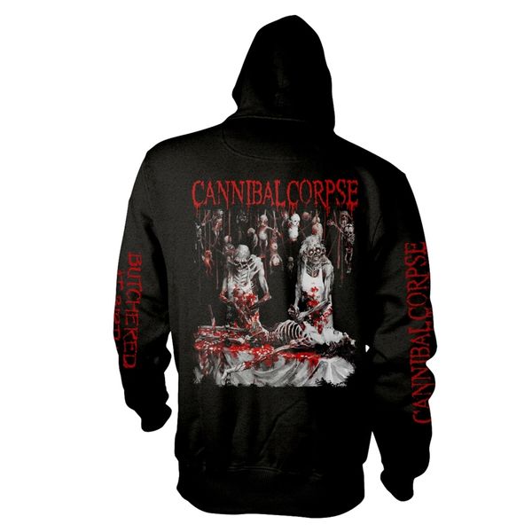 Cannibal Corpse Butchered at birth Hooded sweater met rits - Babashope - 3