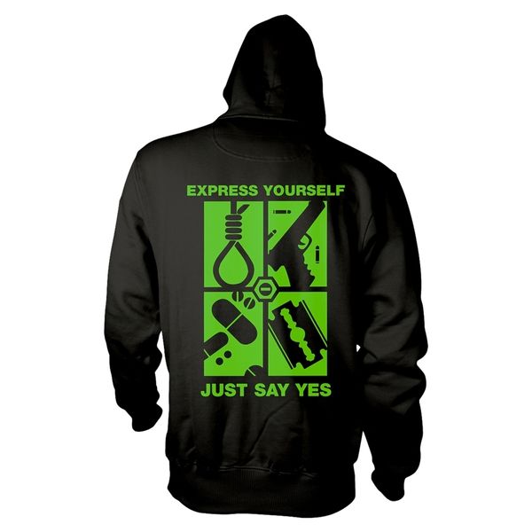 Type o negative Express yourself Hooded sweatshirt - Babashope - 3