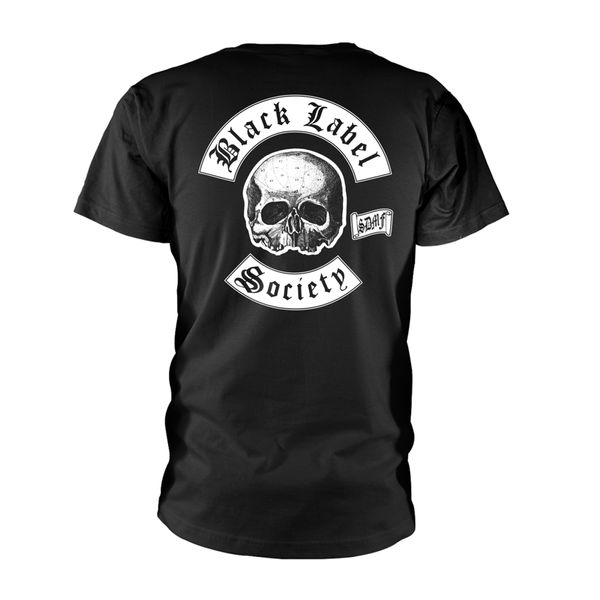Black label society Skull logo pocket T-shirt - Babashope - 3