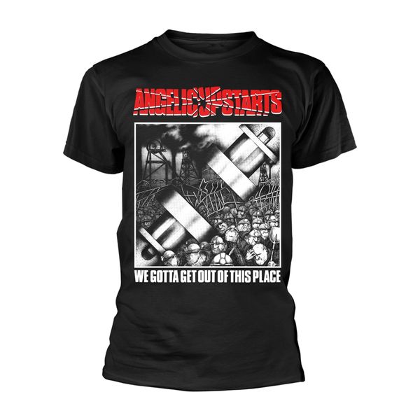 Angelic upstarts we gotta get out of this place T-shirt - Babashope - 2