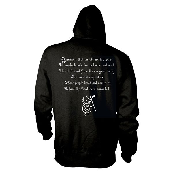 Heilung Remember Hooded sweater met rits - Babashope - 2