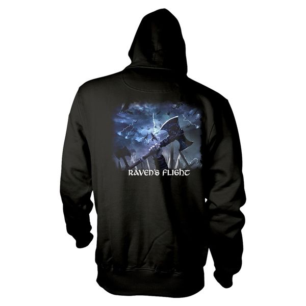 Amon amarth Ravens flight Hooded sweater - Babashope - 3