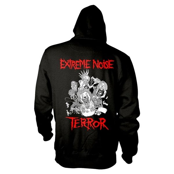 Extreme noise terror in it for life Zip hooded sweater - Babashope - 2
