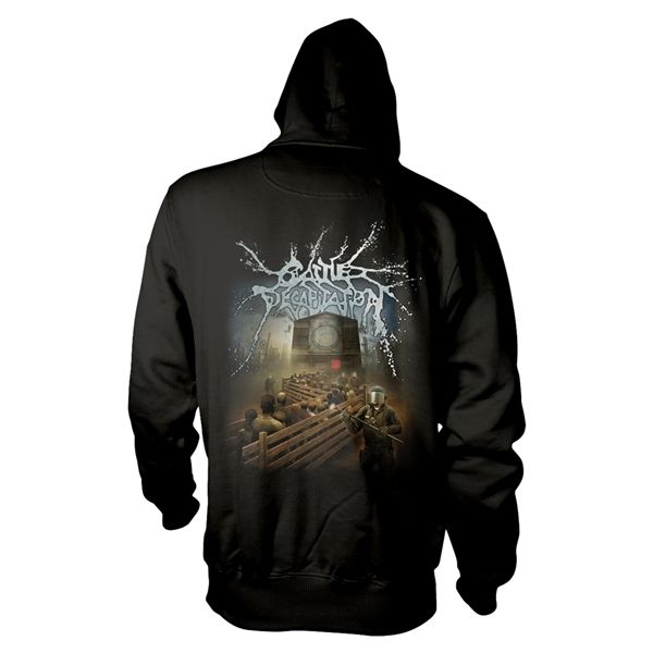 Cattle decapitation the harvest floor sweater met capuchon - Babashope - 2