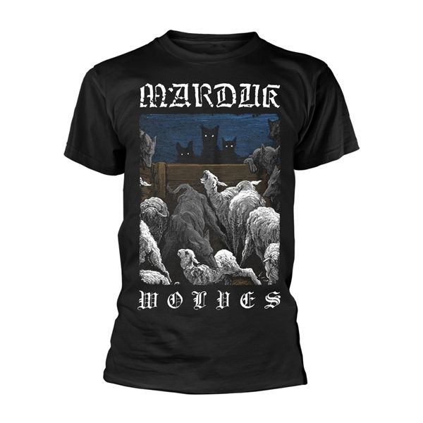 Marduk Wolves T-shirt (front & back print) - Babashope - 2