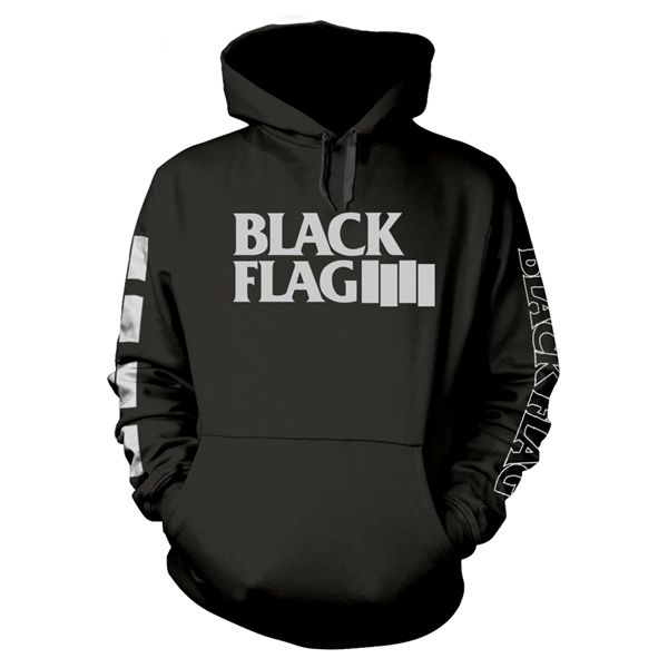 Black flag Logo Hooded Sweater - Babashope - 2