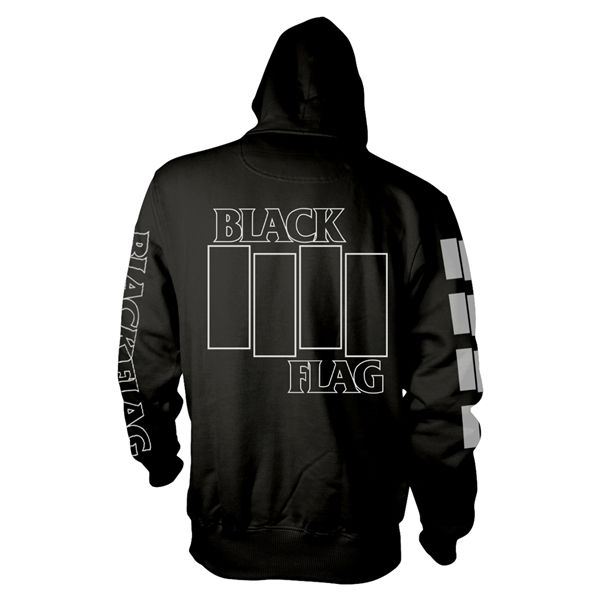 Black flag Logo Hooded Sweater - Babashope - 2