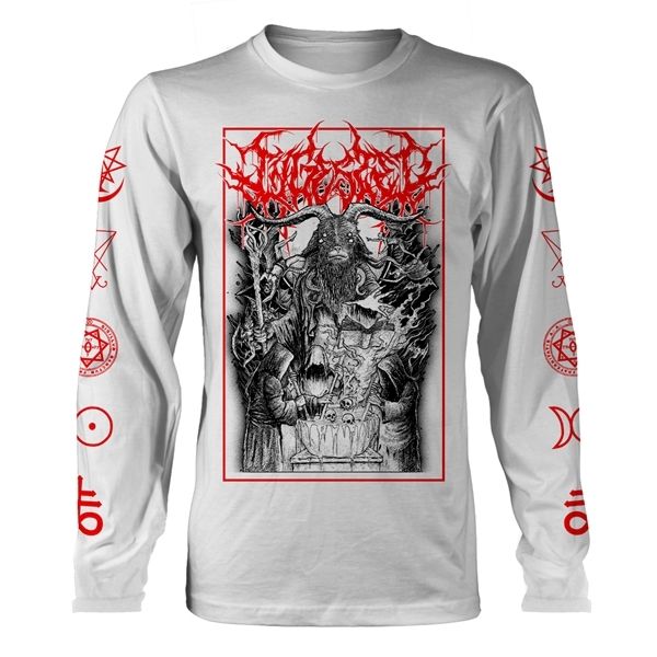 Ingested Krieg Longsleeved shirt (wit) - Babashope - 2