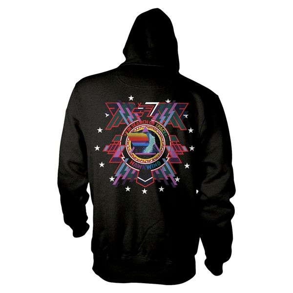Hawkwind in search of space Zip hooded sweater - Babashope - 3