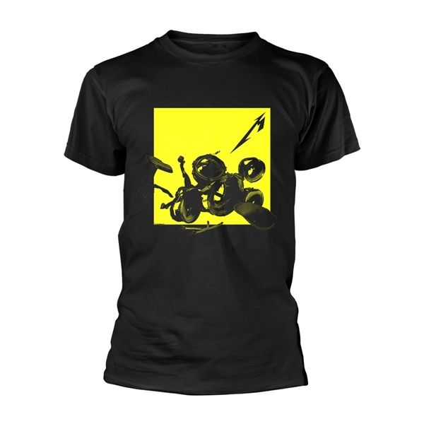 Metallica Broken burnt drums T-shirt - Babashope - 2