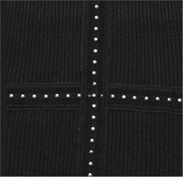 Punkrave halterneck top gebreid - Babashope - 9