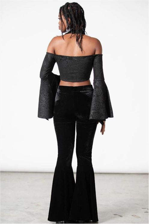 Periwinkle crop top - Babashope - 5