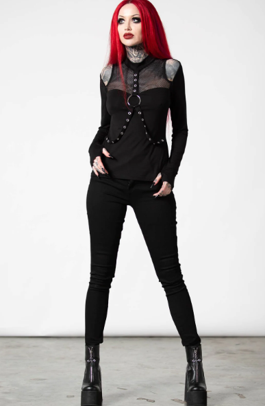 Killstar pogo longsleeve top - Babashope - 3