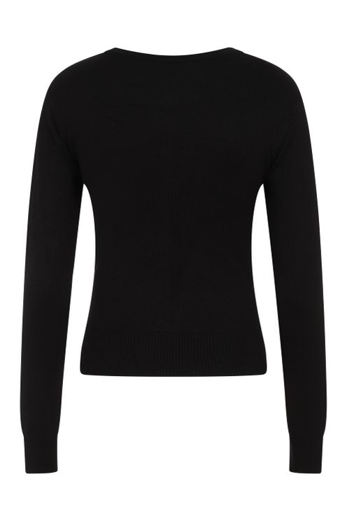 poisen rip cardigan vest - Babashope - 4