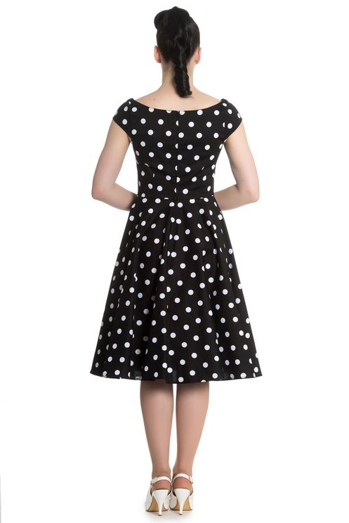 Hellbunny Nicky Fifties Dress Polkadot - Babashope - 7