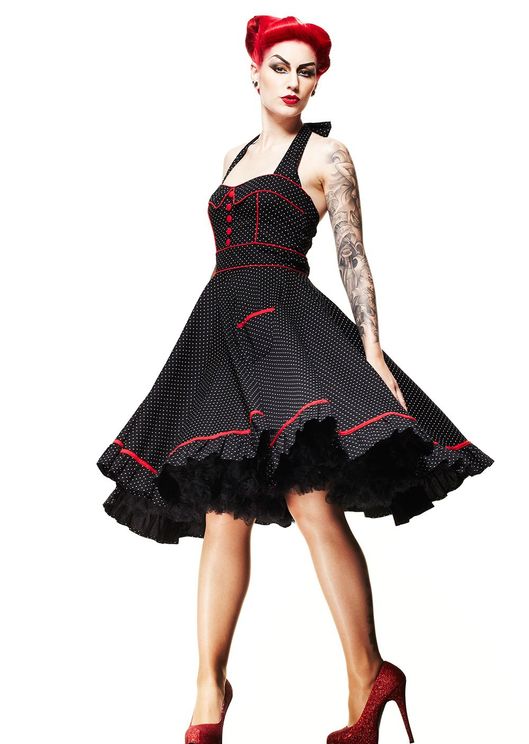 Vanity Dress - Polkadot - Hellbunny - Babashope - 5