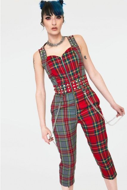 Pretty vacant Overall tartan - Babashope - 3