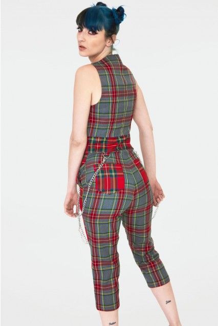 Pretty vacant Overall tartan - Babashope - 3