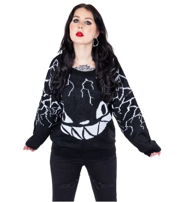 Sinister grin jumper - Babashope - 6