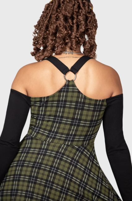 Estine skater jurk tartan - Babashope - 6