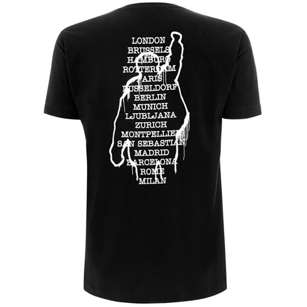 Rage against the machine Bola euro tour (backprint) T-shirt - Babashope - 3