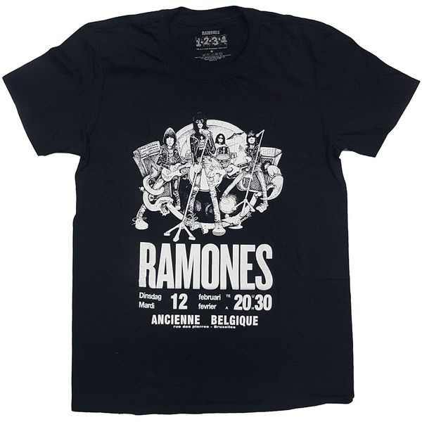 Ramones Eco friendly T-shirt BELGIQUE - Babashope - 2