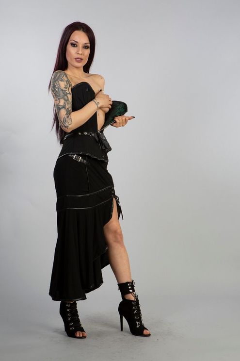 Reversible zip corset groen - Babashope - 5