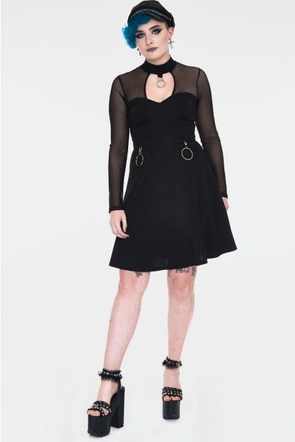 Little black choker dress - Babashope - 6