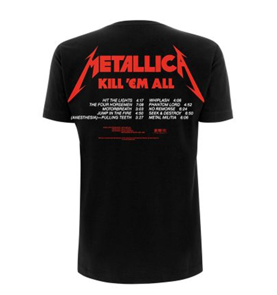 Metallica Kill em all T-shirt - Babashope - 2