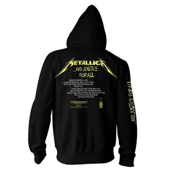 Metallica And justice for all (tracks) Hooded sweater - Babashope - 3