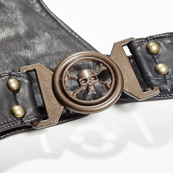 Bullet vest zwart pu leather - Babashope - 8